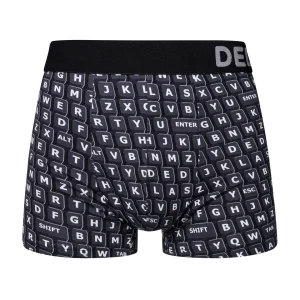 Boxer aderenti corti da uomo Tastiera