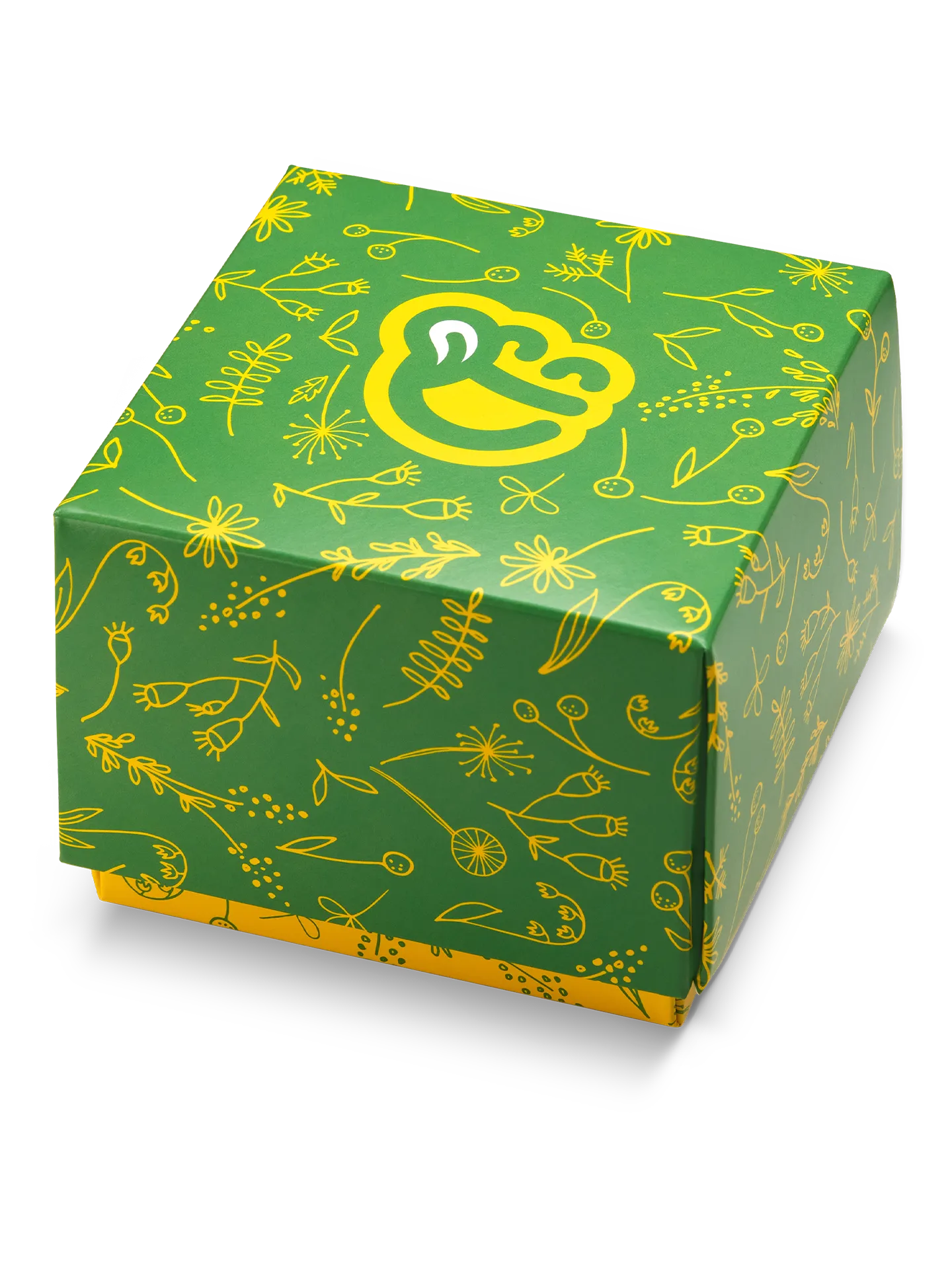 Confezione regalo quadrata Fiori primaverili