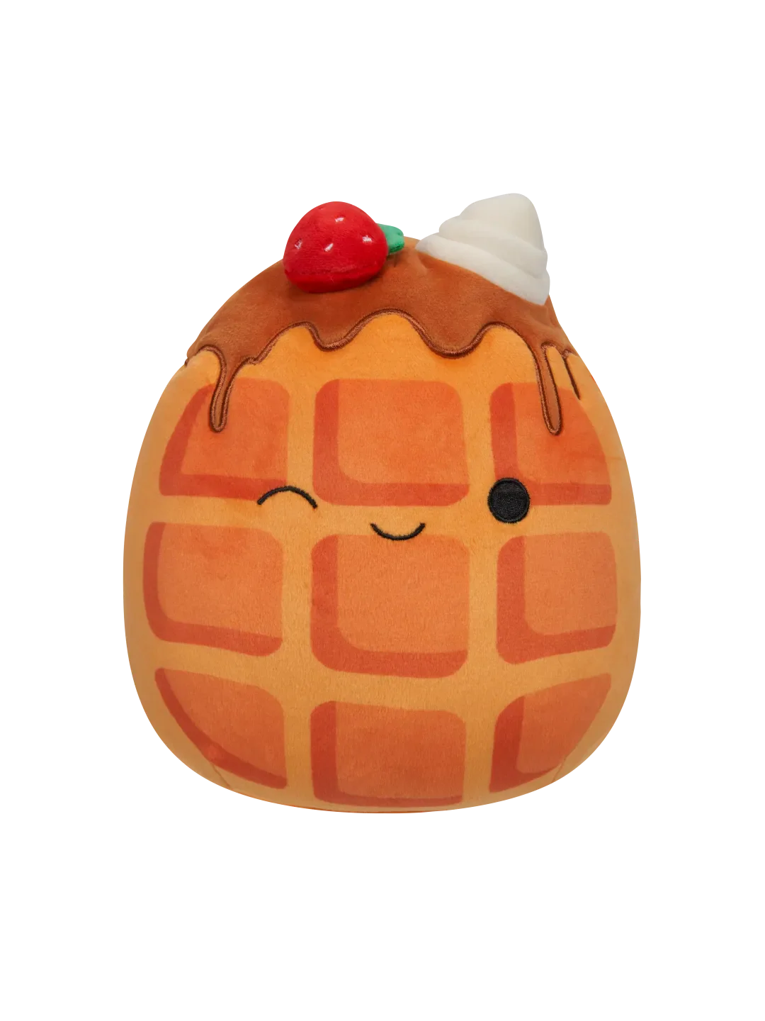 Squishmallows Weaver, il waffle con fragole e panna, 20 cm